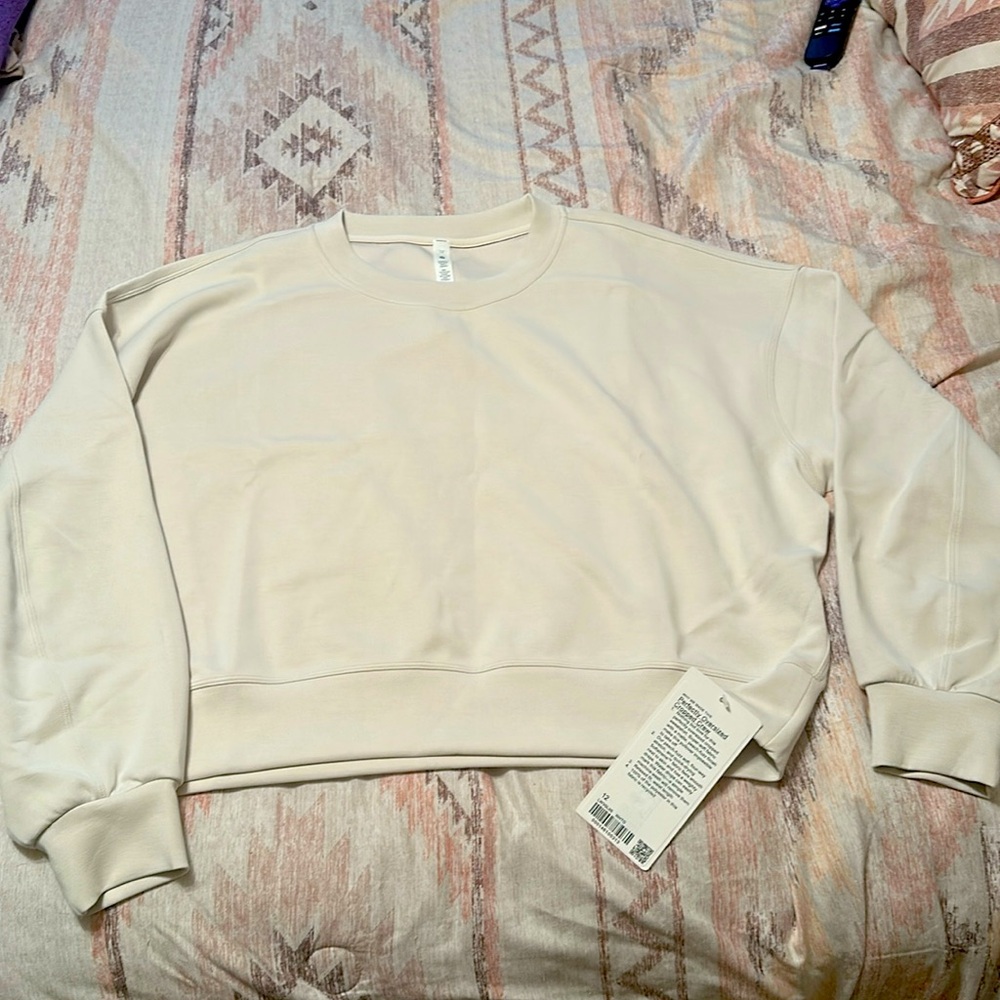 Lululemon Perfectly Oversizeded Crop Crew